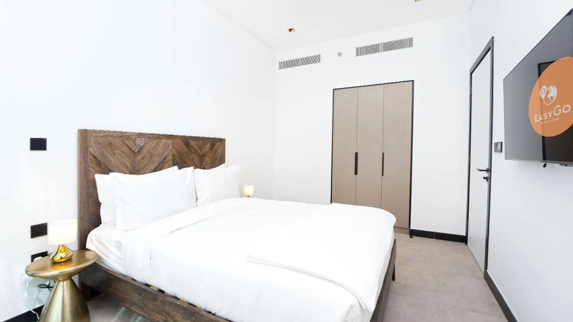 Apartament Easygo - Northside Tower 2 Canal View Dubaj